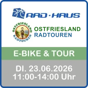 Di. 23.06.26 - 11-14 Uhr - MIT E-Bike